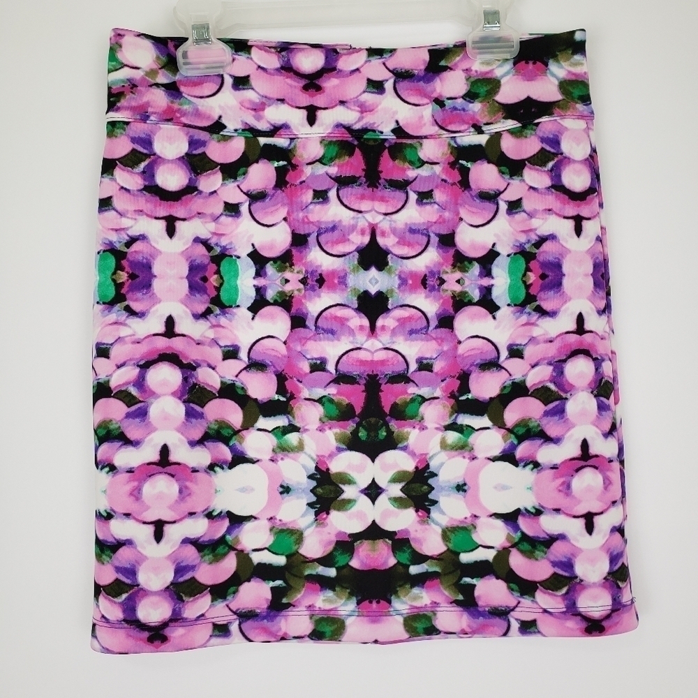 L'Amour Nanette Lepore Floral  Skirt